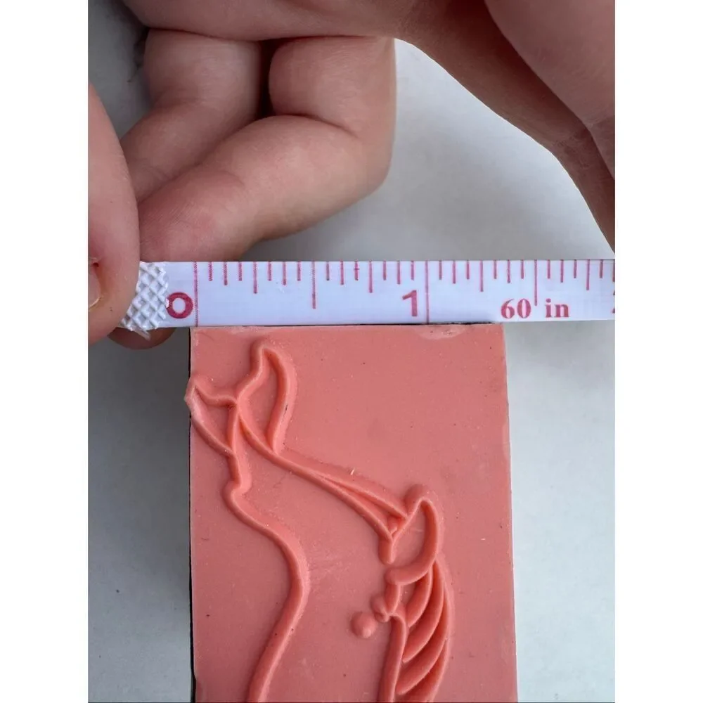 New Cartoon Whale Rubber Stamp